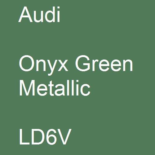 Audi, Onyx Green Metallic, LD6V.